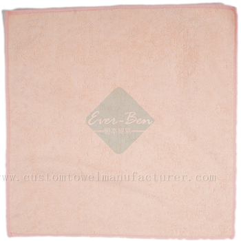China bulk microfiber head towel supplier Custom Pink Pattern Fast Dry Home Cleaning Towels Gifts Manufacturer for Christamas Day